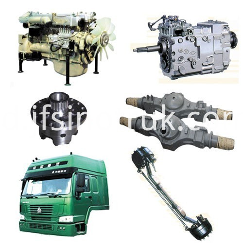 Bagian Sinotruk Sinotruk Parts